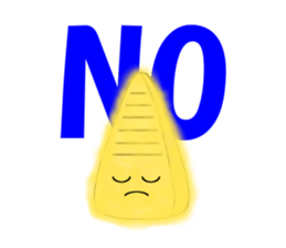 Tempura of Bamboo shoot "TAKE-NON" sticker #13058348