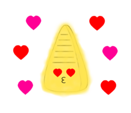 Tempura of Bamboo shoot "TAKE-NON" sticker #13058352