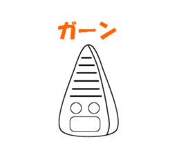 Tempura of Bamboo shoot "TAKE-NON" sticker #13058353