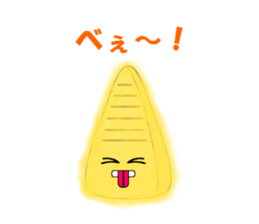 Tempura of Bamboo shoot "TAKE-NON" sticker #13058374