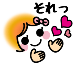 Emoticons and messages.Ver you areloved. sticker #13058396