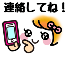 Emoticons and messages.Ver you areloved. sticker #13058401