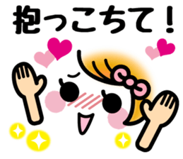 Emoticons and messages.Ver you areloved. sticker #13058403