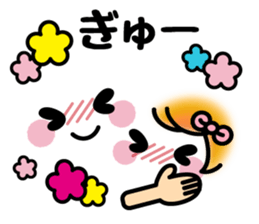 Emoticons and messages.Ver you areloved. sticker #13058404