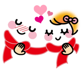 Emoticons and messages.Ver you areloved. sticker #13058406