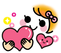 Emoticons and messages.Ver you areloved. sticker #13058410