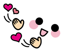 Emoticons and messages.Ver you areloved. sticker #13058419