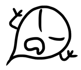 Ghost-kun stickers sticker #13058482