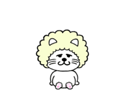 Afro Cat 1(English) sticker #13058807