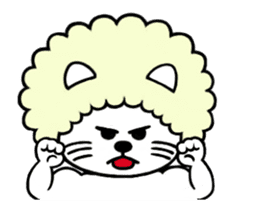 Afro Cat 1(English) sticker #13058815
