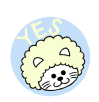 Afro Cat 1(English) sticker #13058816