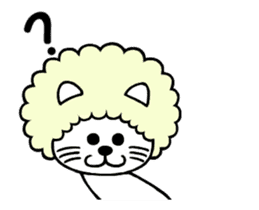 Afro Cat 1(English) sticker #13058818