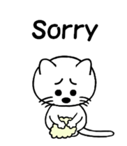 Afro Cat 1(English) sticker #13058819