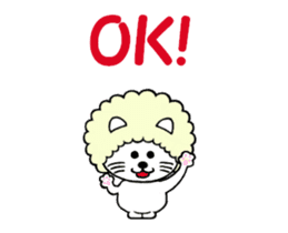 Afro Cat 1(English) sticker #13058824