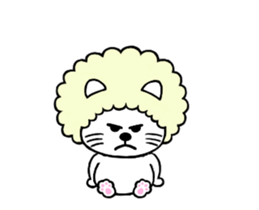 Afro Cat 1(English) sticker #13058826