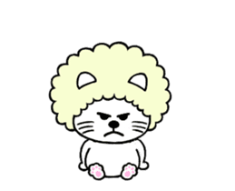 Afro Cat 1(English) sticker #13058826