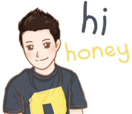 Pee Moo and Nong Kwang...Life is so Good sticker #13059511