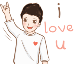 Pee Moo and Nong Kwang...Life is so Good sticker #13059512