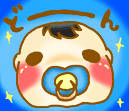 Child care sticker of the baby sticker #13059957