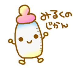 Child care sticker of the baby sticker #13059962