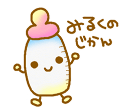 Child care sticker of the baby sticker #13059962