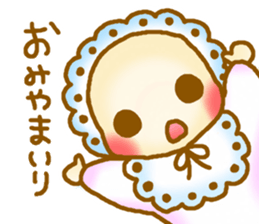 Child care sticker of the baby sticker #13059985