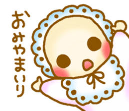 Child care sticker of the baby sticker #13059985