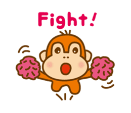 Orangutan colon-chan3_English_ver sticker #13060258