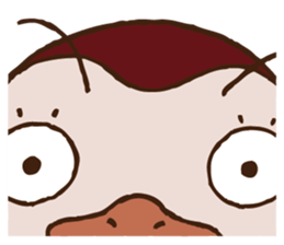 Ganmi chan with a Kansai dialect sticker #13061103