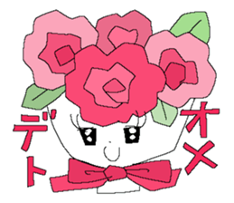 Miss simple 13 sticker #13061234