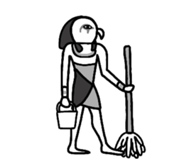 Mural of the pyramid sticker #13061545