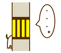 my dog [calm every day] sticker #13061922