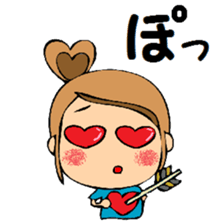 Mother who supports a baseball boy. sticker #13061934