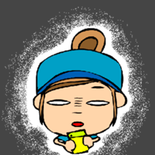 Mother who supports a baseball boy. sticker #13061937