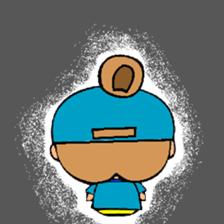 Mother who supports a baseball boy. sticker #13061957