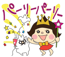 Okappa girl and Igaguri boy sticker #13062005
