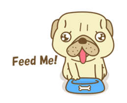 Pug Jiro Animated! sticker #13062556