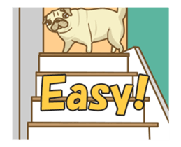 Pug Jiro Animated! sticker #13062563