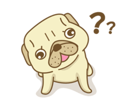 Pug Jiro Animated! sticker #13062566