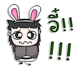 Mr. Haruki. Love rabbit sticker #13062796