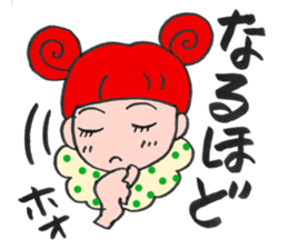 hair pink girl sticker 2 sticker #13063146