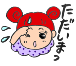 hair pink girl sticker 2 sticker #13063166