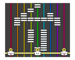 Pikopiko move! Retro game style sticker #13063403