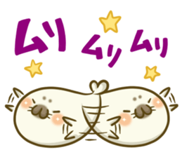 Cute Baby Harbor seal 3!! sticker #13064266