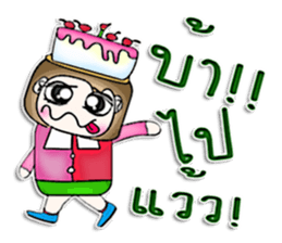 Mr. Masumi. Love cake. sticker #13064345