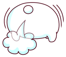 Fluffy Bear To your heart! 40set sticker #13064739