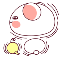 Fluffy Bear To your heart! 40set sticker #13064757