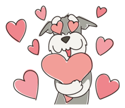 M Schnauzer HARU ver.2 sticker #13065006