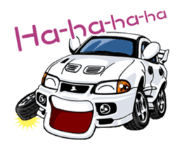 I love the car<Japanese excellent car> sticker #13065170