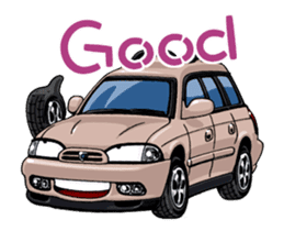 I love the car<Japanese excellent car> sticker #13065172